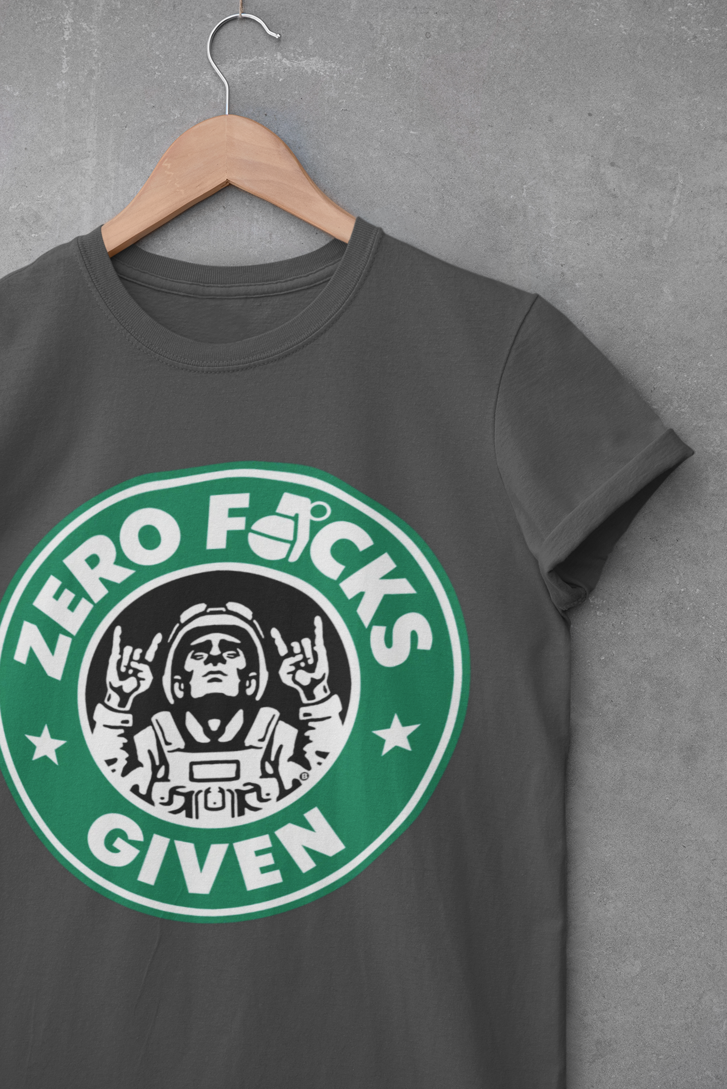 Zero F*cks Given Casual Tee