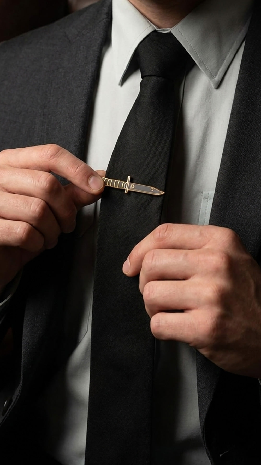 Canadian Bayonet Tie Clip