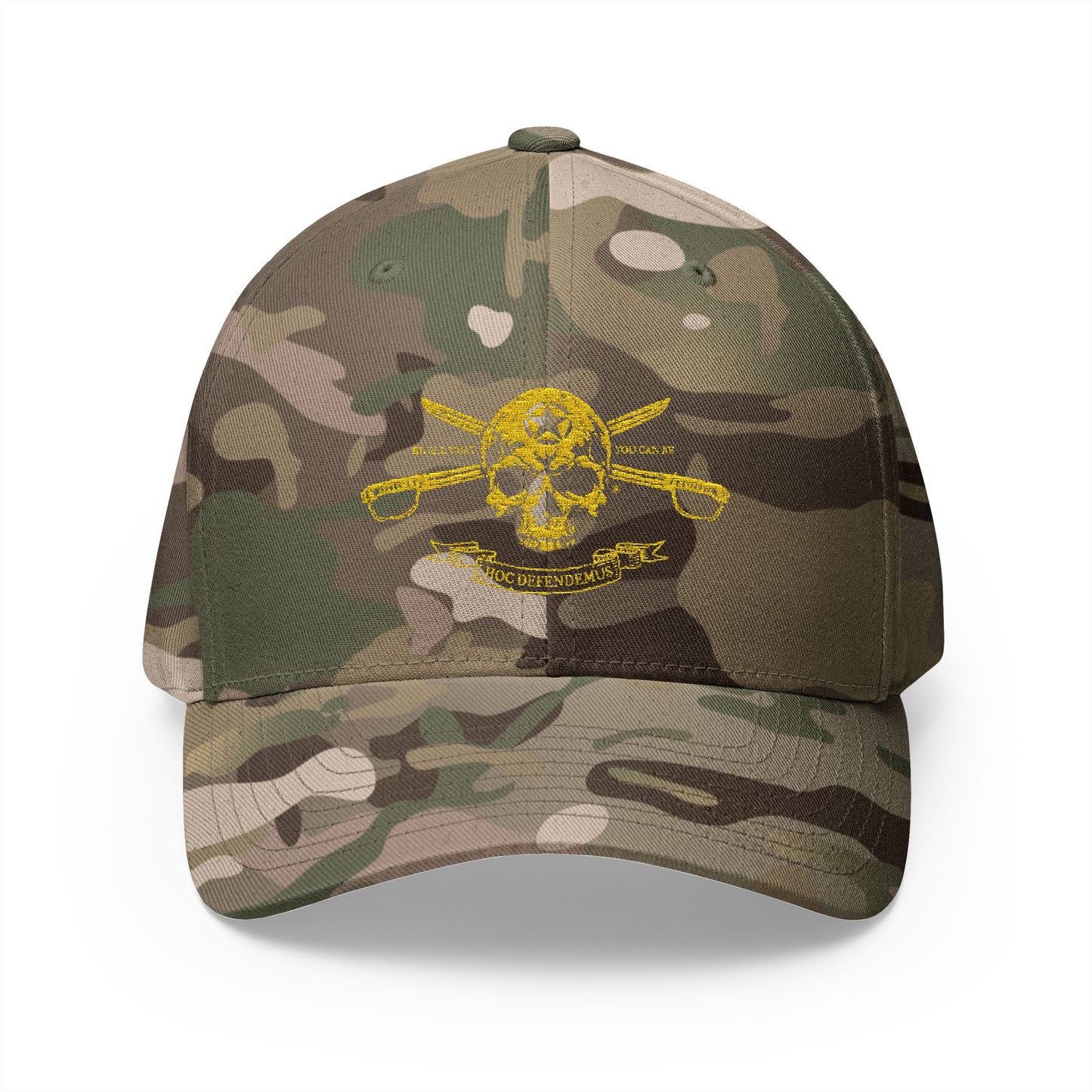 This We'll Defend Embroidered Fitted Cap