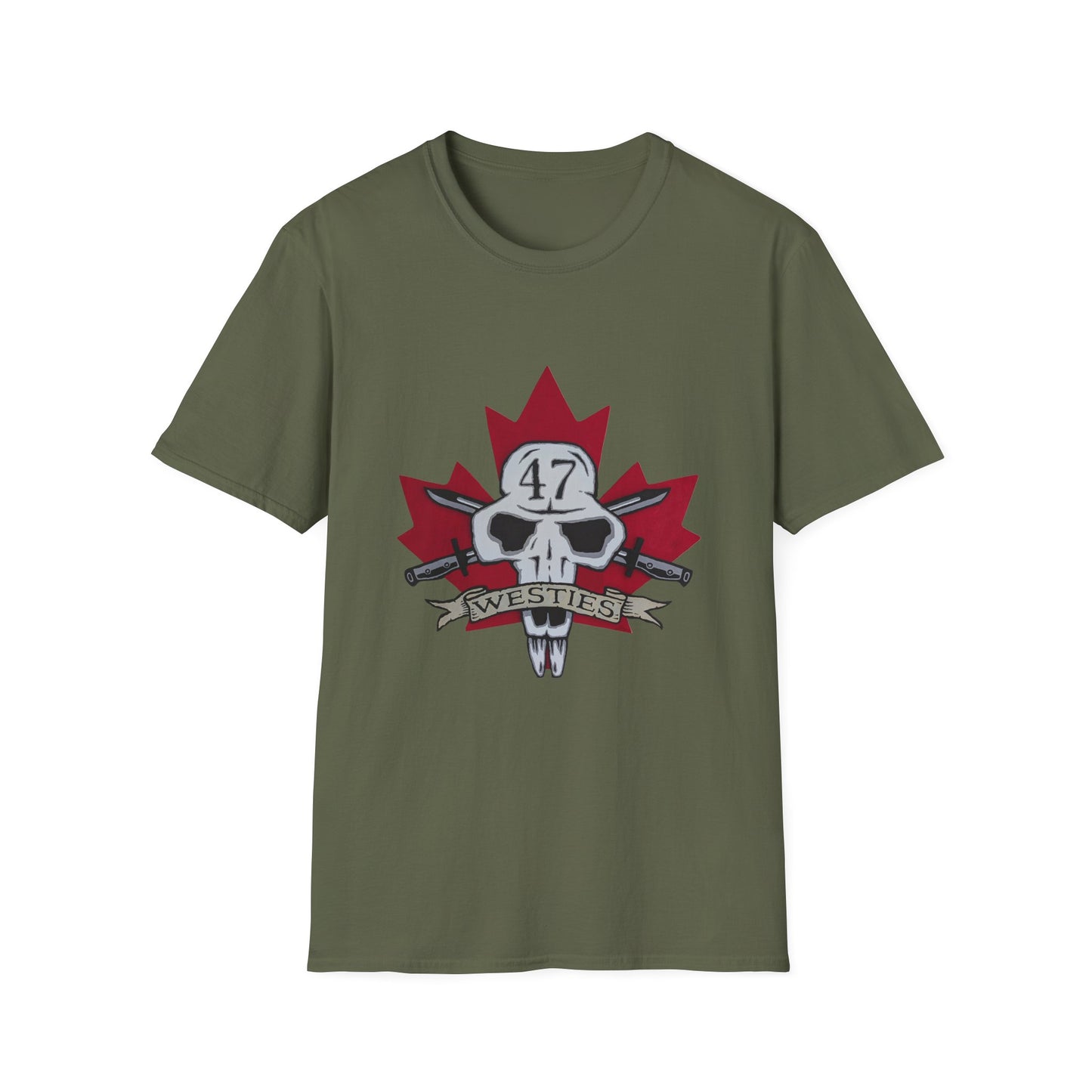 Westies Beaver Skull T-shirt