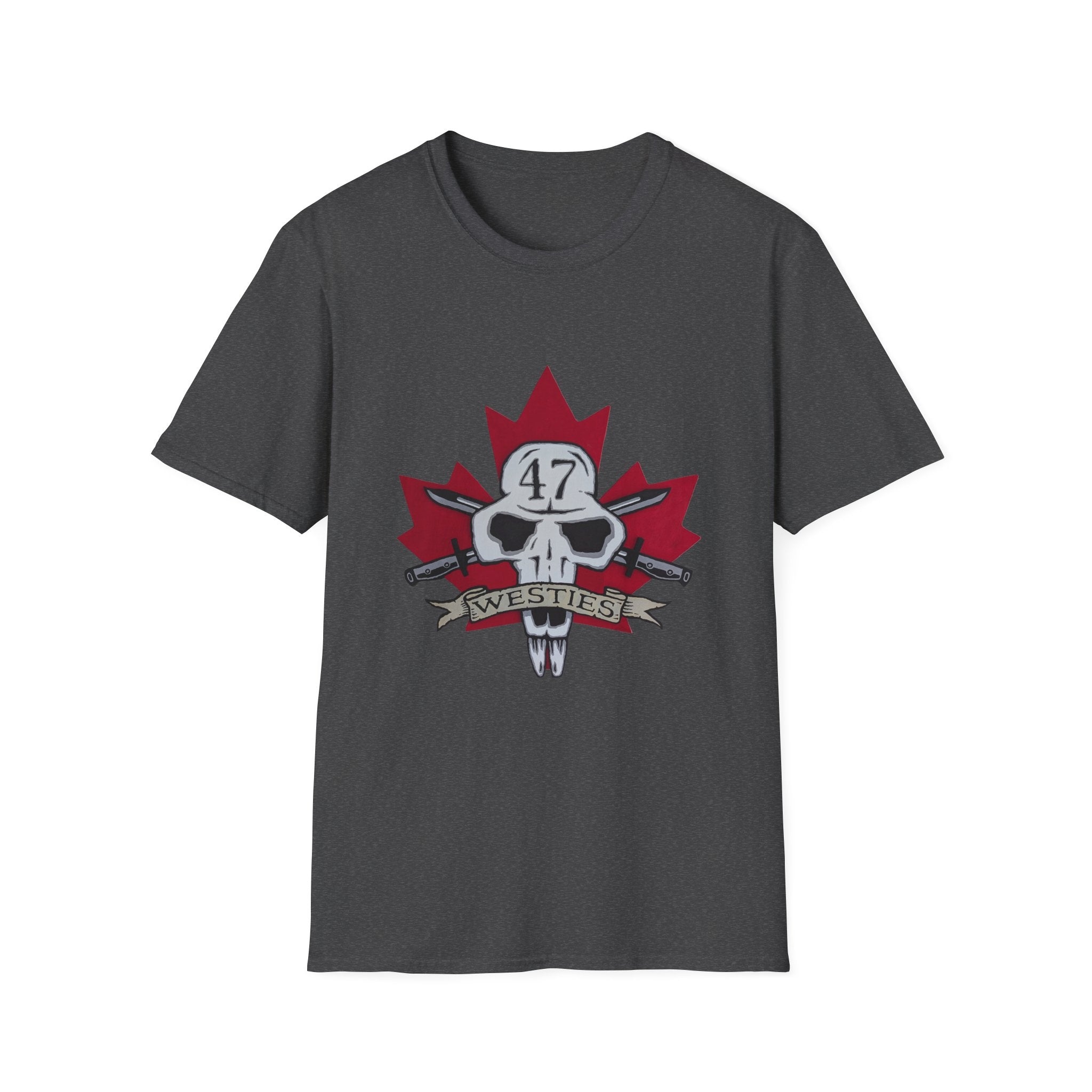 Westies Beaver Skull T-shirt – Military Artists Co