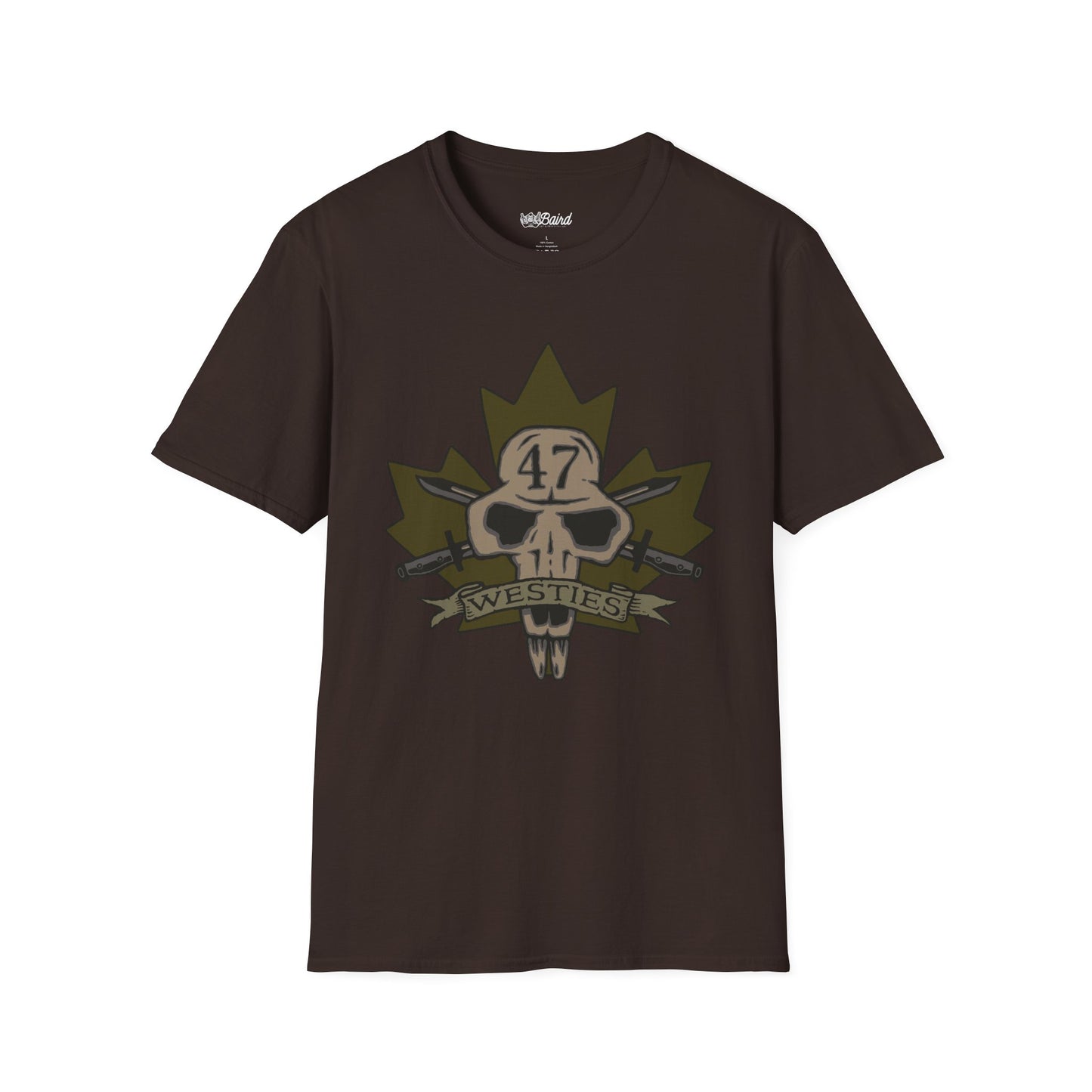 Westie Beaver Skull (Subdued)