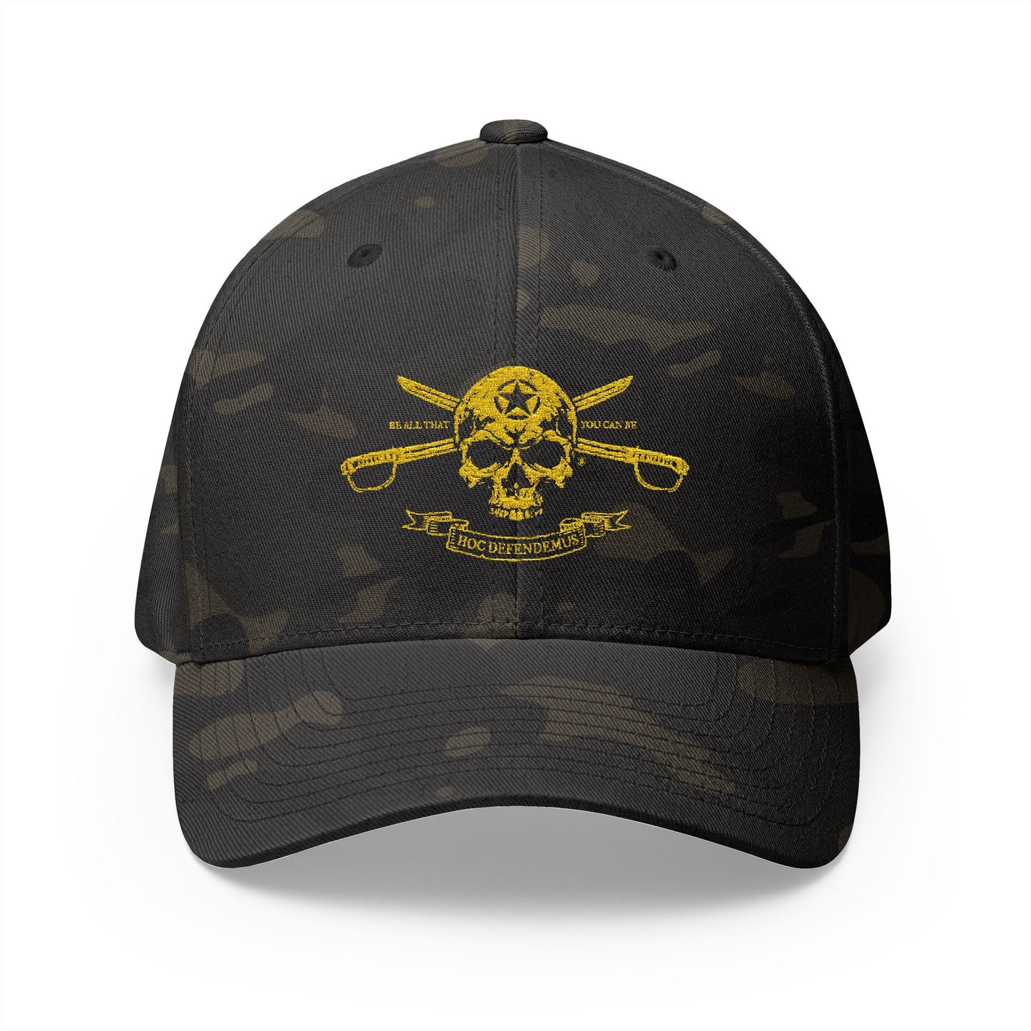 This We'll Defend Embroidered Fitted Cap